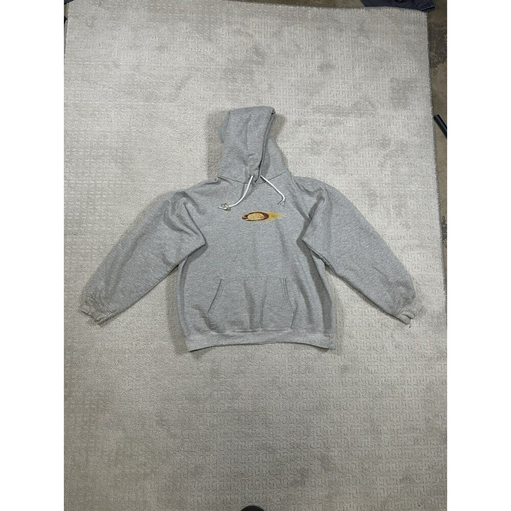 Vintage Oakley Software Hoodie Flame Center O Logo Size M